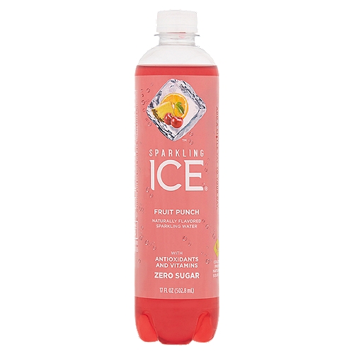 Sparkling Ice Fruit Punch Sparkling Water, 17 fl oz
