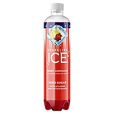 Sparkling Ice Berry Lemonade Flavored Sparkling Water, 17 fl oz