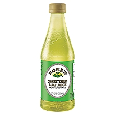 Rose's Sweetened Lime Juice, 12 fl oz