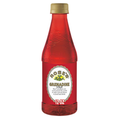 Rose's Grenadine Syrup, 12 fl oz