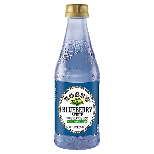 ROSE'S Blueberry Syrup, 12 fl oz