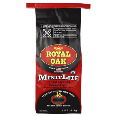 Royal Oak MinitLite Instant Briquets 6.2LB