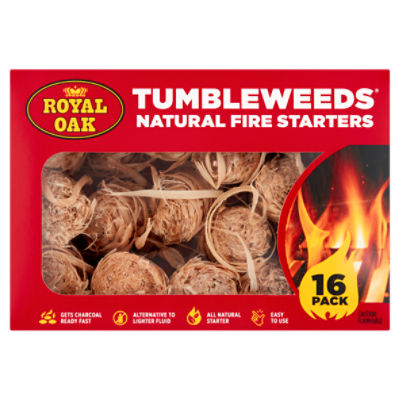 Royal Oak Natural Fire Starters Tumbleweeds, 16 count