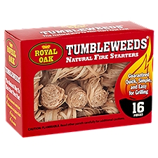 Royal Oak Natural Fire Starters Tumbleweeds, 16 count, 16 Each