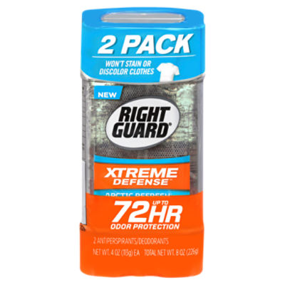 Right Guard Xtreme Defense Arctic Refresh, Antiperspirants/Deodorants