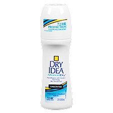 Dry Idea AdvancedDry Unscented, Antiperspirant & Deodorant Roll-On, 3.25 Fluid ounce