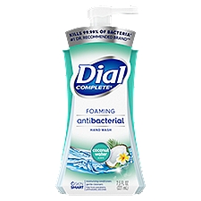 Dial Complete Coconut Water Scent Foaming Antibacterial Hand Wash, 7.5 fl oz