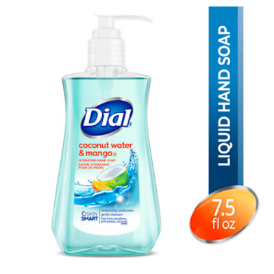 Dial liquid hand soap coconut water & discount mango