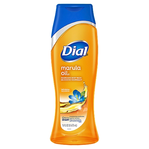 Dial Body Wash, Marula Oil, 16 fl oz
Experience the feeling of beautifully soft skin with Dial Miracle Oil Body Wash. Infused with caring Marula Oil and formulated with Micro Oil Technology, this restoring body wash's rich, clean-rinsing lather leaves skin feeling clean, soft and smooth.