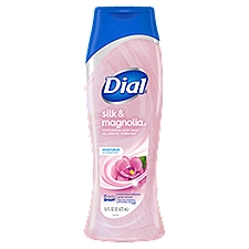 Dial Silk & Magnolia Moisturizing, Body Wash, 16 Fluid ounce