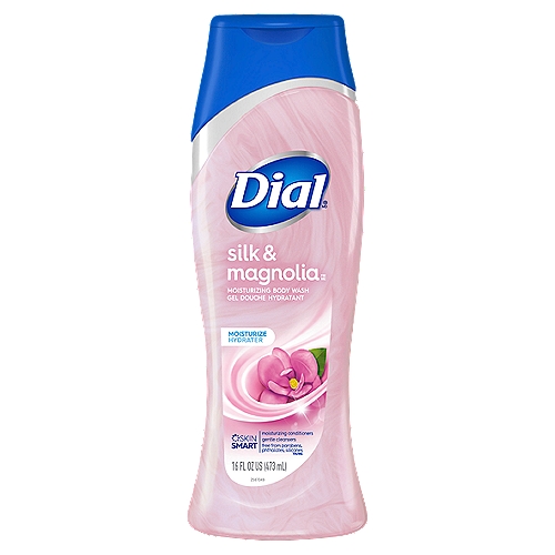 Dial Silk & Magnolia Moisturizing Body Wash, 16 fl oz