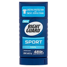 Right Guard Antiperspirant/Deodorant, Sport Cool, 73.7 Gram