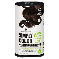 Schwarzkopf Simply Color 4.0 Intense Espresso Permanent Haircolor, 1 Application, 1 each