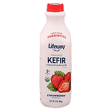 Lifeway Probiotic Organic Strawberry Kefir, 32 fl oz