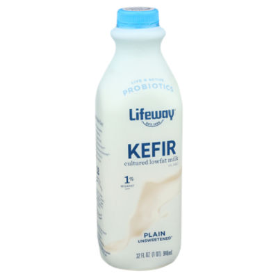 Lifeway Probiotic Plain Unsweetened Kefir 32 fl oz The Fresh Grocer