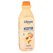 Lifeway Peach Kefir, 32 fl oz