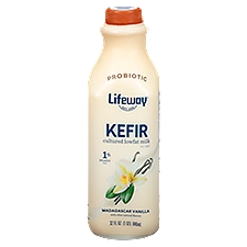 Lifeway Probiotic Madagascar Vanilla Kefir, 32 fl oz, 32 Fluid ounce
