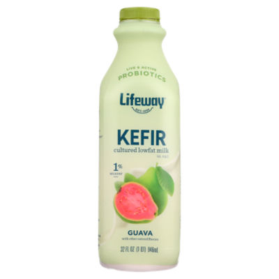 Lifeway Lowfat Kefir, Mango, 32 Ounce, 11g Protein, 12 Live Active Cultures