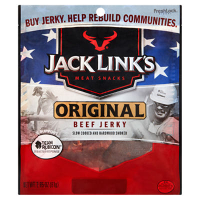 Jack Link's Original Beef Jerky Meat Snacks, 2.85 oz, 2.85 Ounce
