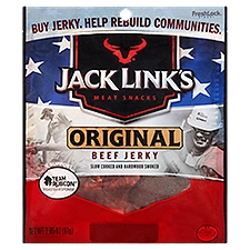 Jack Link's Original Beef Jerky Meat Snacks, 2.85 oz, 2.85 Ounce