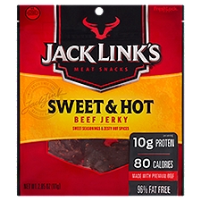 Jack Link's Sweet & Hot Beef Jerky, 2.85 oz, 2.85 Ounce