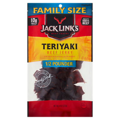 Jack Link's Teriyaki Beef Jerky Family Size, 8 oz