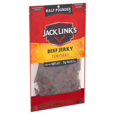 Jack Link's Teriyaki Beef Jerky,10 Oz, Resealable Bag