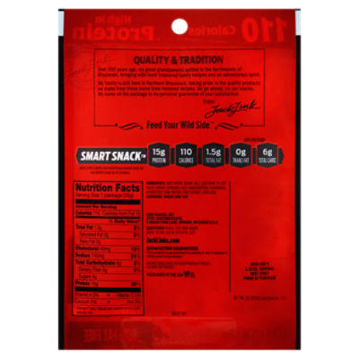 Jack Link's Original Beef Jerky Meat Snacks, 1.25 oz