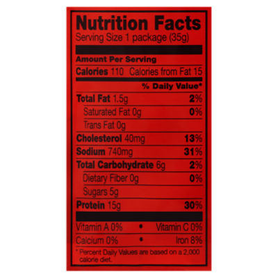 Jack Link's Original Beef Jerky Meat Snacks, 1.25 oz