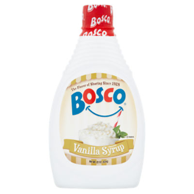 Bosco Vanilla Flavored Syrup, 22 oz