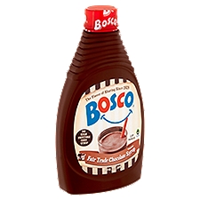 Bosco Fair Trade Chocolate Flavored Syrup, 22 oz