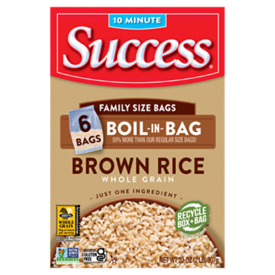 Success Boil-in-Bag Brown Rice 32 oz