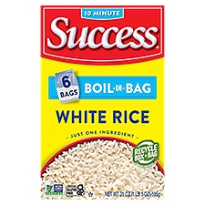 Success Boil-in-Bag White Rice 6 ea