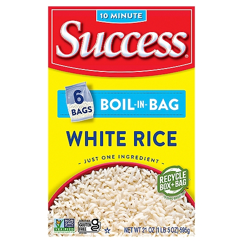 Success Boil-in-Bag White Rice 21 oz