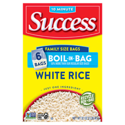 Success Boil-in-Bag White Rice 32 oz