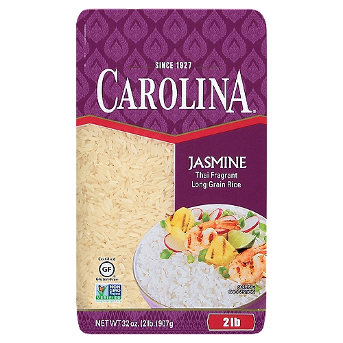 Make your meals stand out from the crowd with Carolina jasmine rice. Choosing authentic ingredients for ethnic dishes ensures a unique experience, and you'll instantly immerse yourself in the mountains of Thailand when Carolina Jasmine Rice fills your kitchen with its' aromatic fragrance. This rice also pairs wonderfully with different cuisines from around the world - allowing you to follow a recipe or create an original fusion of flavors. Carolina Rice Unites™