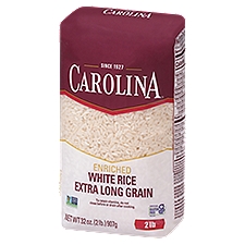Carolina Extra Long Grain White Rice, Gluten-Free, 2 lb, 32 Pound