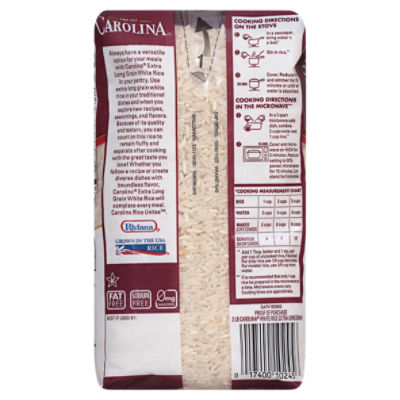 Enriched Extra Long Grain White Rice