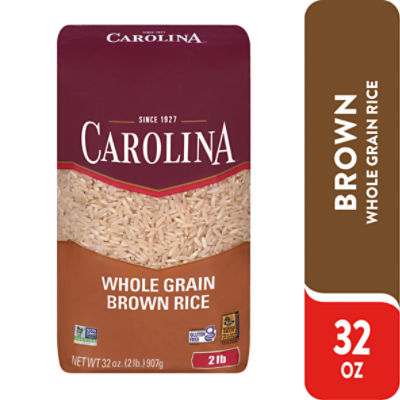 Carolina Whole Grain Brown Rice, GlutenFree, 2 lb ShopRite