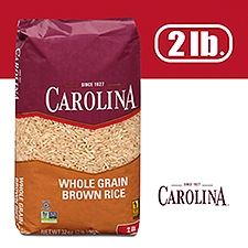 Carolina Whole Grain Brown Rice, Gluten-Free, 2 lb, 2 Pound