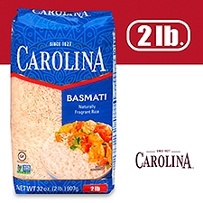 Carolina Basmati Rice, Gluten-Free, 2 lb, 907 Gram