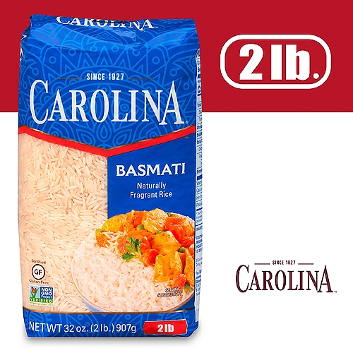 Carolina Basmati Rice, Gluten-Free, 2 lb