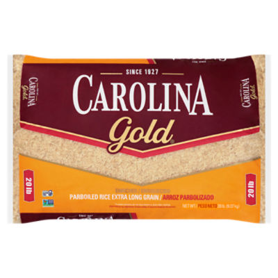 Carolina Gold Enriched Extra Long Grain Parboiled Rice 20 lb