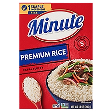 Minute Extra Fluffy Premium Rice, Gluten-Free, 14 oz