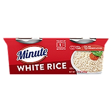 Minute® Ready to Serve White Rice 2-4.4 oz. Cups, 8.8 Ounce