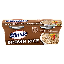 Minute Ready to Serve Brown Rice, Cups, Gluten-Free, 8.8 oz, 8.8 Ounce