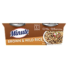 Minute® Ready to Serve Brown & Wild Rice 2-4.4 oz. Cups
