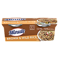 Minute Ready to Serve Brown & Wild Rice, Cups, Gluten-Free, 8.8 oz