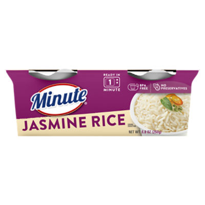 Minute Jasmine Rice, 8.8 oz
