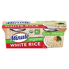 Minute Ready to Serve Organic White Rice Cups, Gluten-Free, 8.8 oz